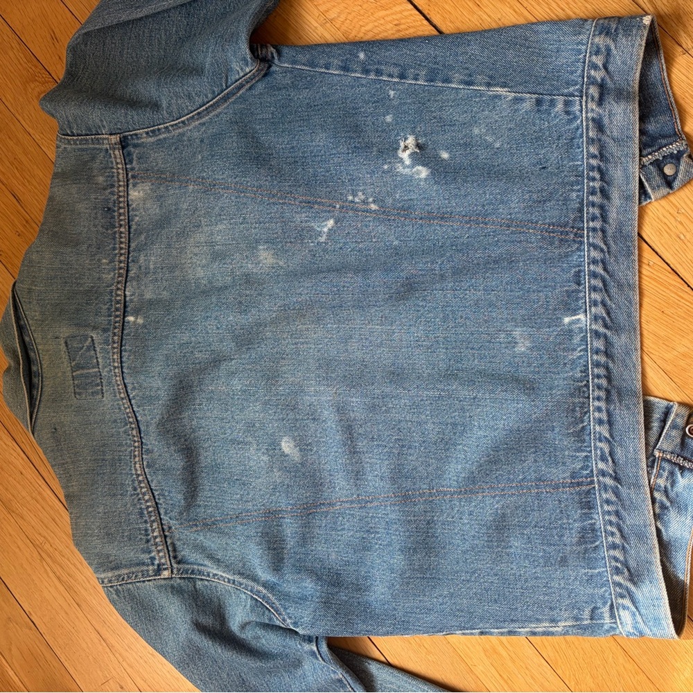 Levi's Light Blue Denim Jacket VINTAGE - Picture 10 of 10